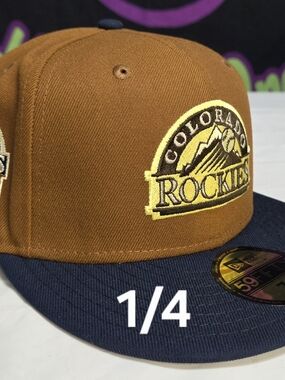 🔴SOLD🔴New Era 7 1/4 - Grizzly Collection Colorado Rockies
